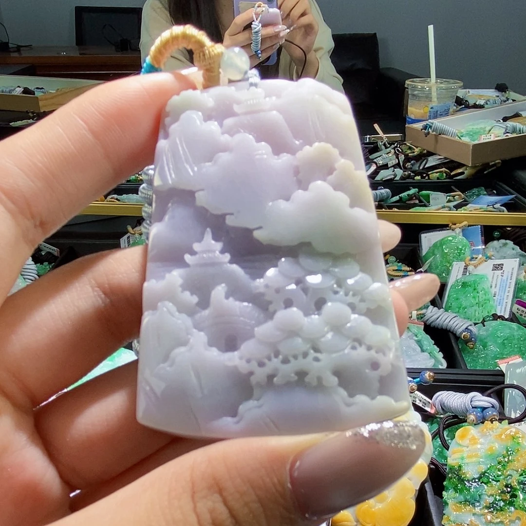 颈饰未镶嵌翡翠翡翠