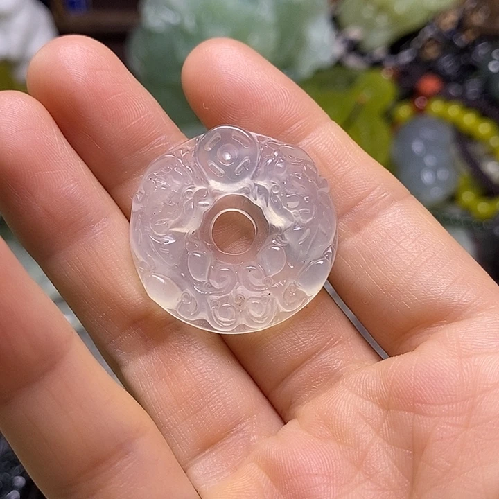 岫玉未镶嵌岫玉挂件