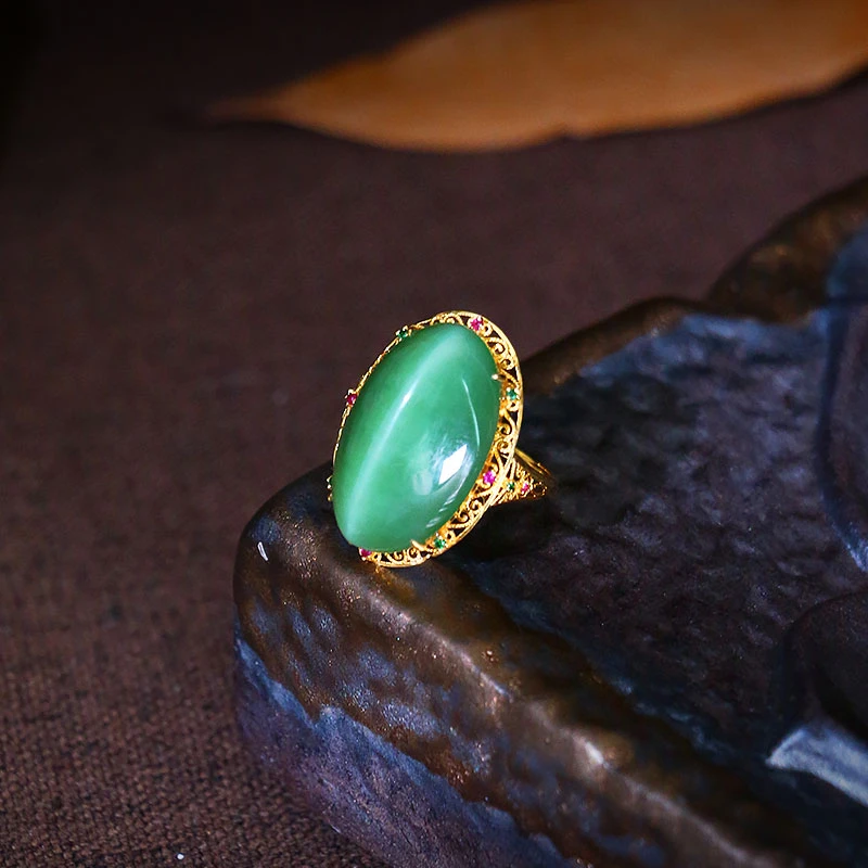 和田玉戒指【3901MV】