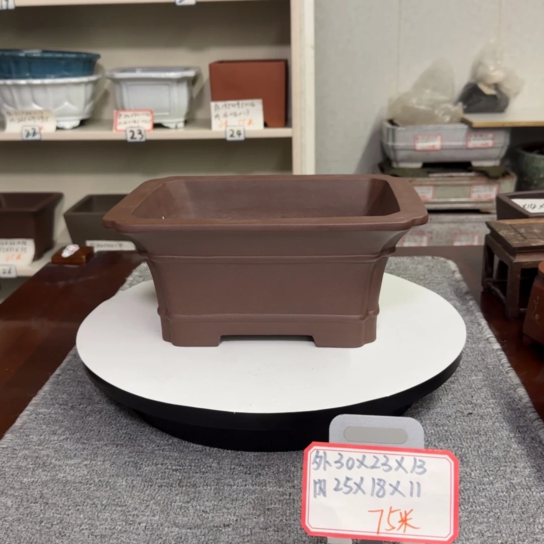 盆友居紫砂花盆直播间