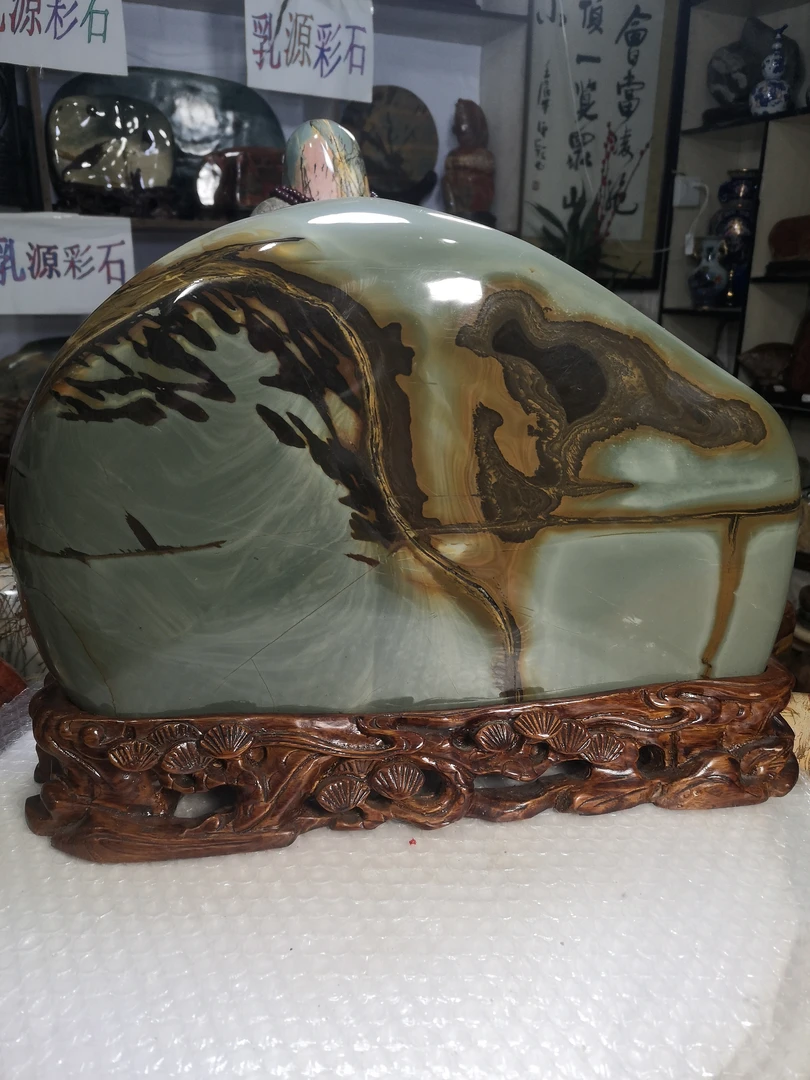 乳源彩石经典手玩石