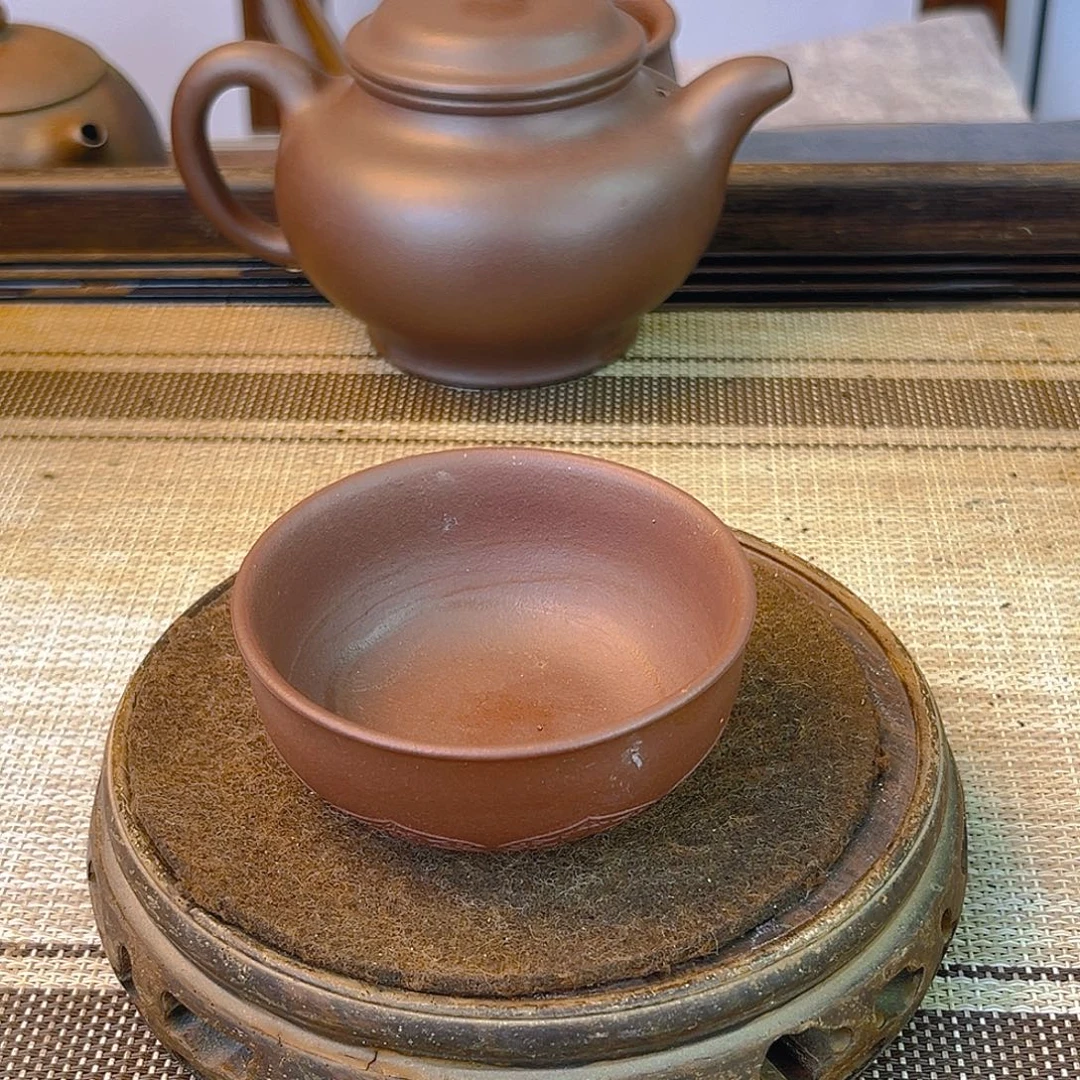 紫砂茶壶一厂紫泥60cc