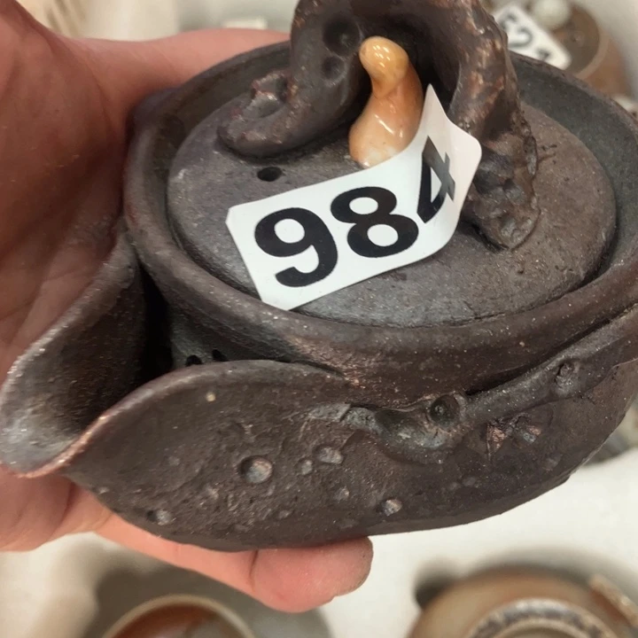 柴烧杯子宝瓶大放漏