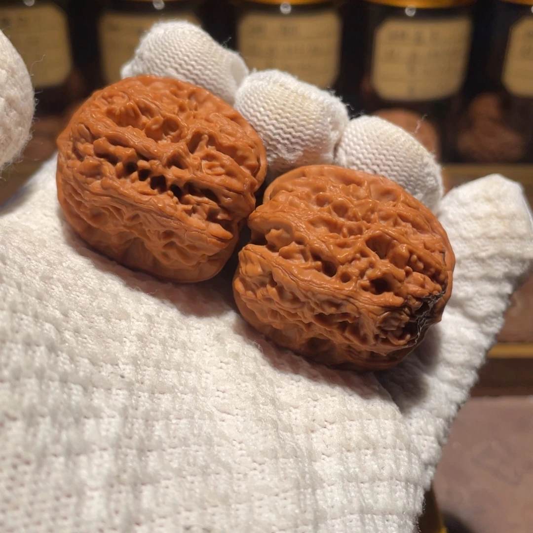 文玩核桃把件西北将军