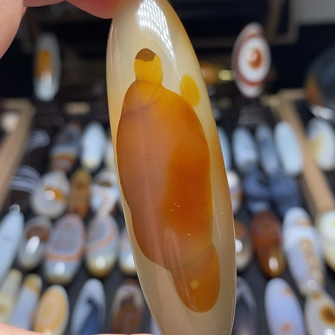 玛瑙/玉髓吊坠(不含链)未镶嵌用****6