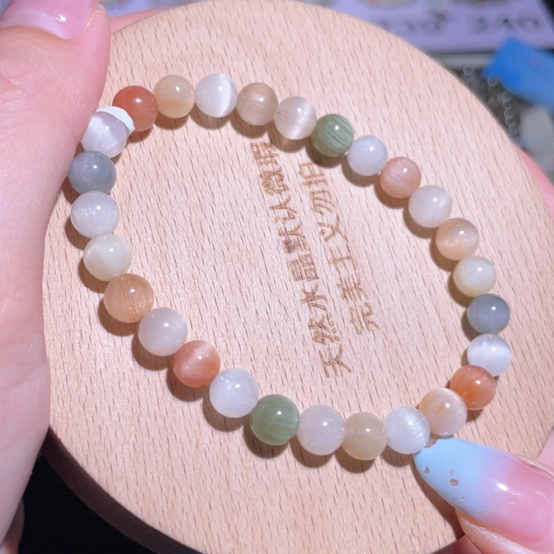 水晶手链未镶嵌236 号多样性发一 C 6mm+