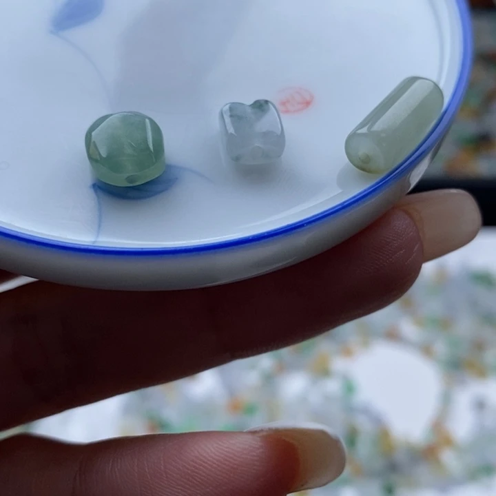 翡翠散珠随型一手