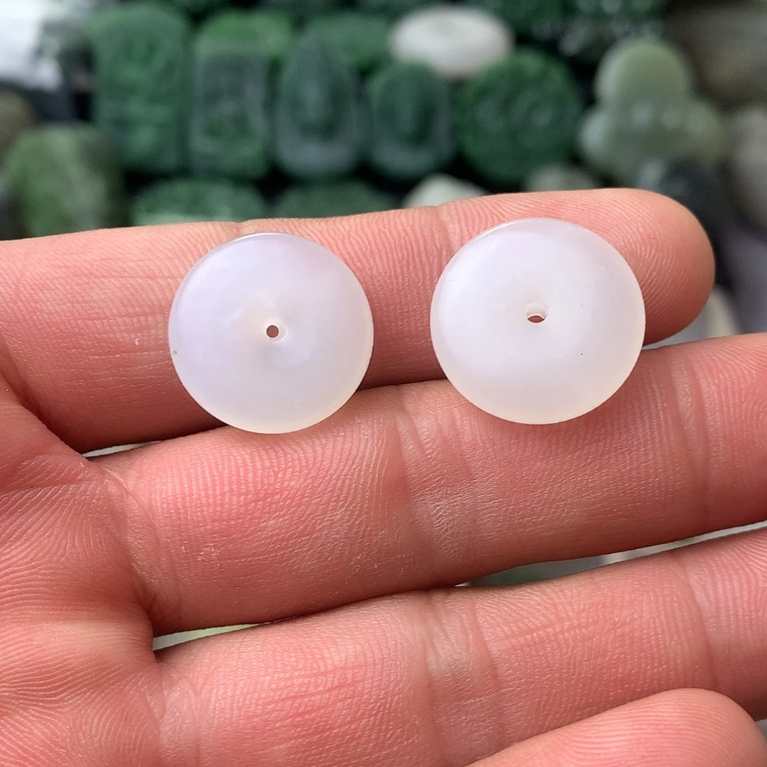 和田玉未镶嵌吊坠(不含链)