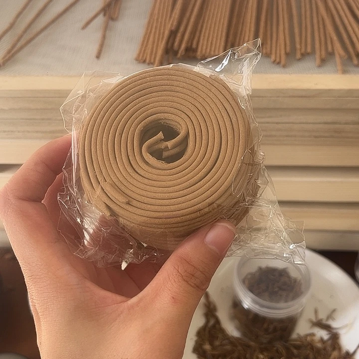 盘香茉莉花+沉香盘香