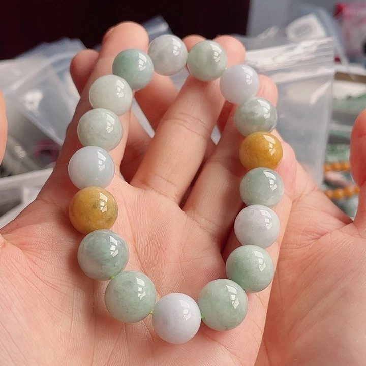 未镶嵌手链翡翠多样性发货卡 13