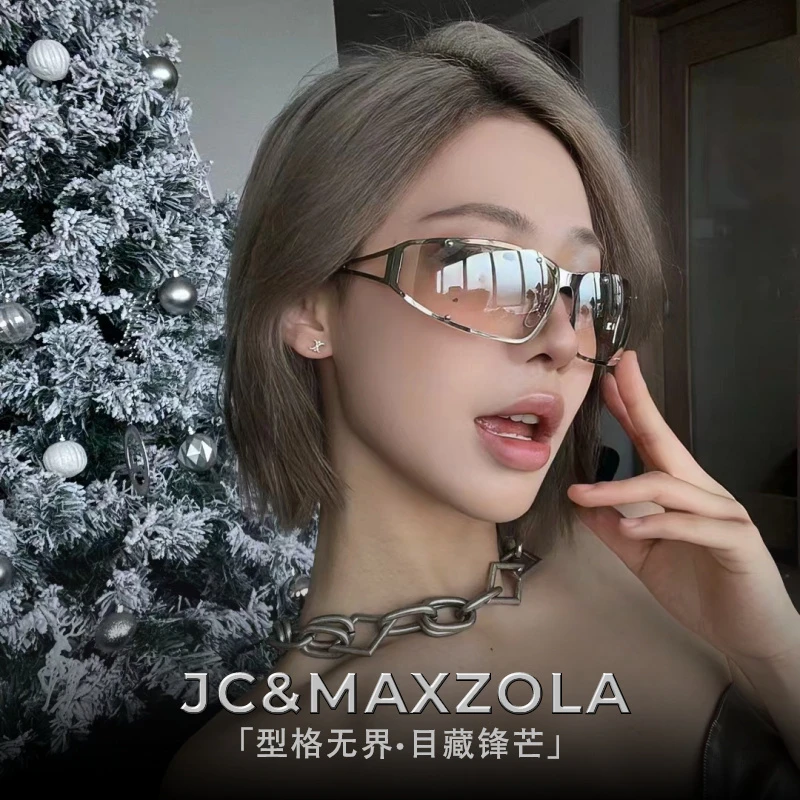 日夜两用太阳眼镜登山开车防紫外线墨镜高级感防晒骑行护目镜女