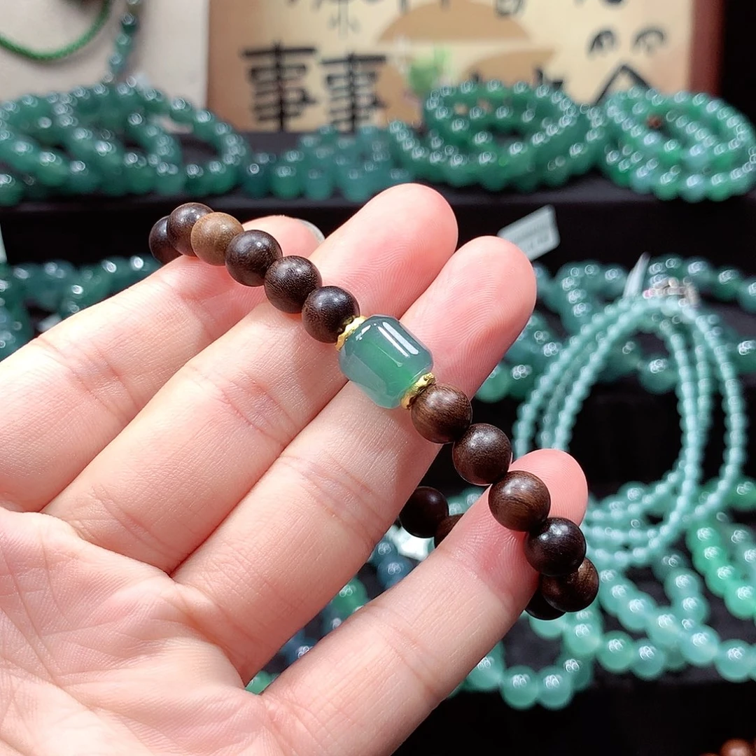 未镶嵌手链翡翠卡10