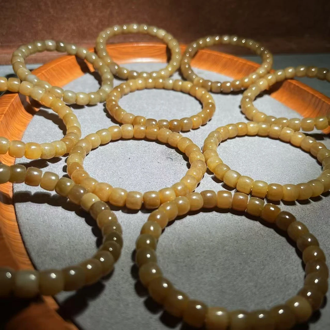 【张老斯珠宝】zr057天然和田玉手串（多样性发货 拍一发一）