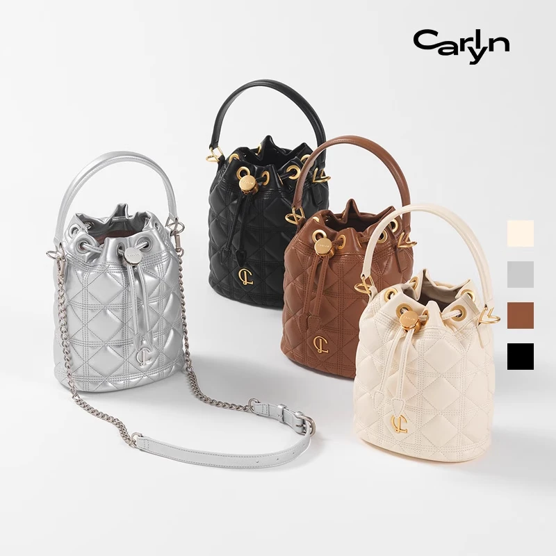 Carlyn MARO BUCKET BAG 韩国水桶包小香风链条包手提单肩斜挎包