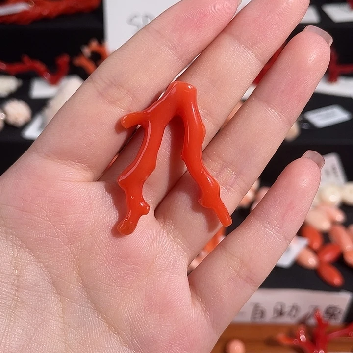 Aka 耳饰胸针雕刻件原枝吊坠