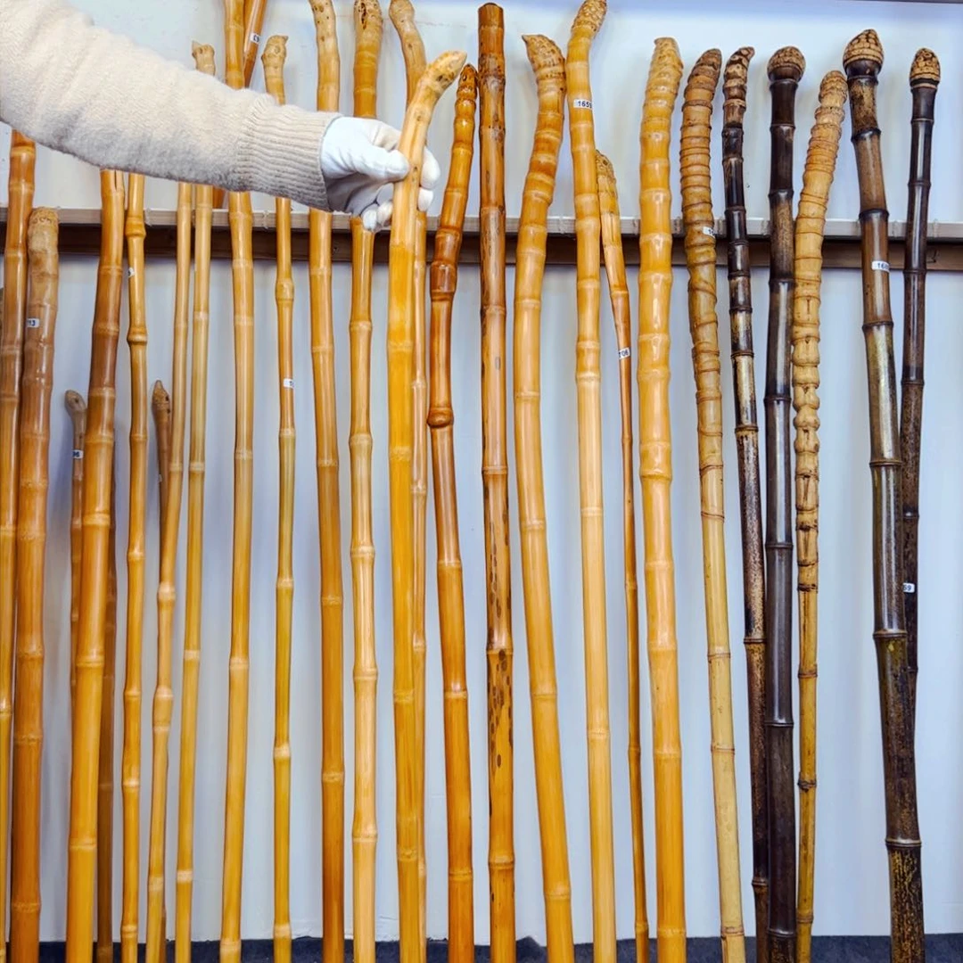 1715玉竹登山杖手持拐棍