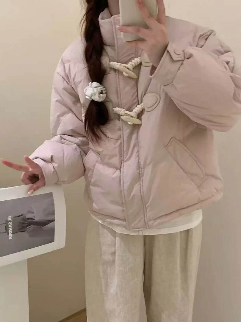 【小黄小紫】棉衣外套面包服立领常规款冬季棉服长袖厚款秋冬短款