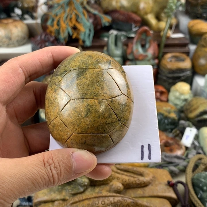 未镶嵌岫岩河磨玉（透闪石质玉）珠宝奇石