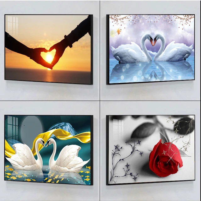 主卧床头背景墙装饰画卧室挂画温馨酒店宾馆房间现代简约轻奢壁画