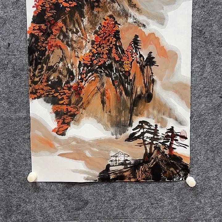 书法严老师精品国画