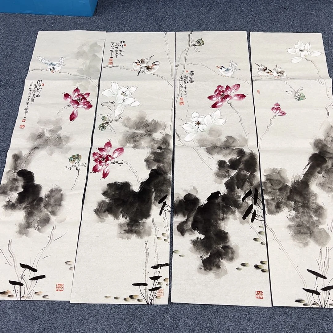 国画纯手绘作品欣赏