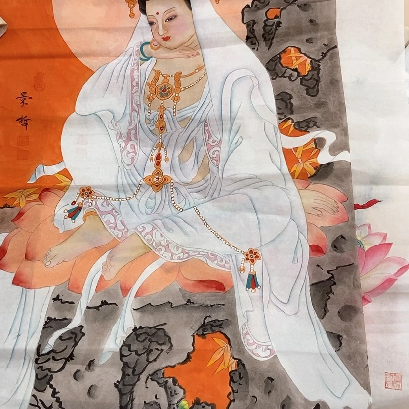 【闪购商品】禹****糖国画艺术作品欣赏