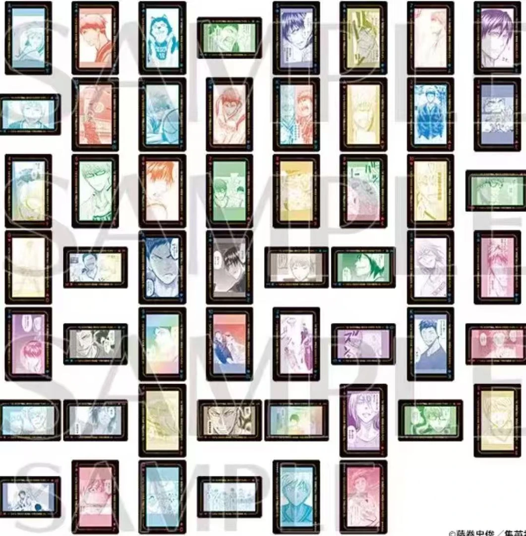 【云宝日谷】黑子的篮球 15周年 原画展 烫金扑克牌 （代拆不退换