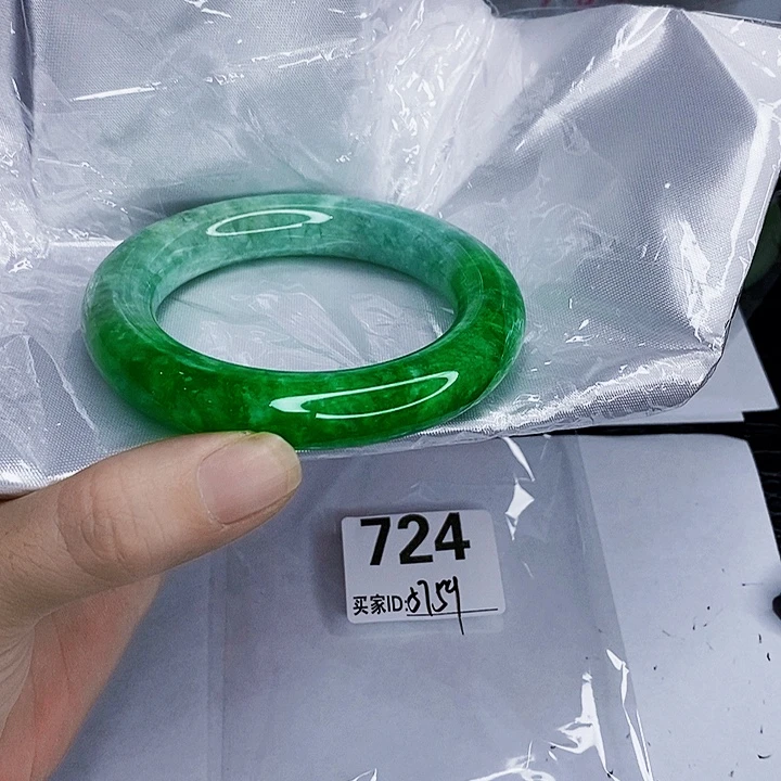 翡翠未镶嵌手镯一图一物实物为准