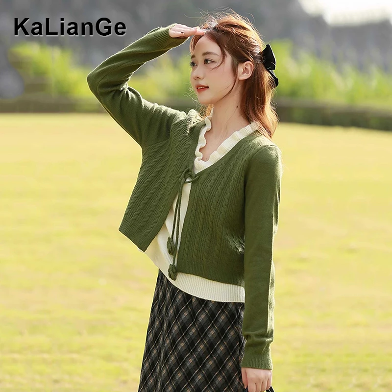 卡莲格/烫钻设计感镂空高领纯色毛衣女秋假俩件修身显瘦软糯上衣
