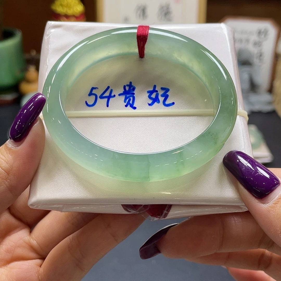 翡翠未镶嵌手镯53 号链接