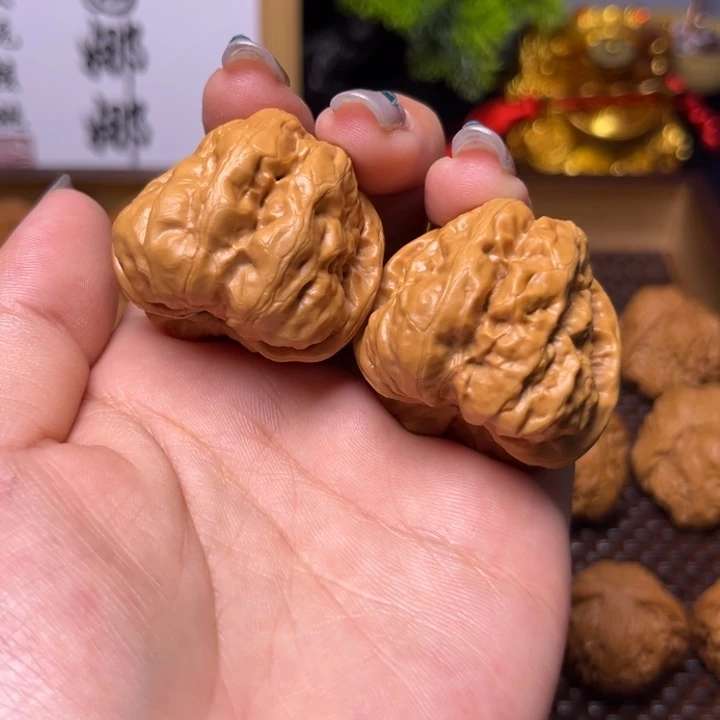 文玩核桃把件38尺蛤蟆64