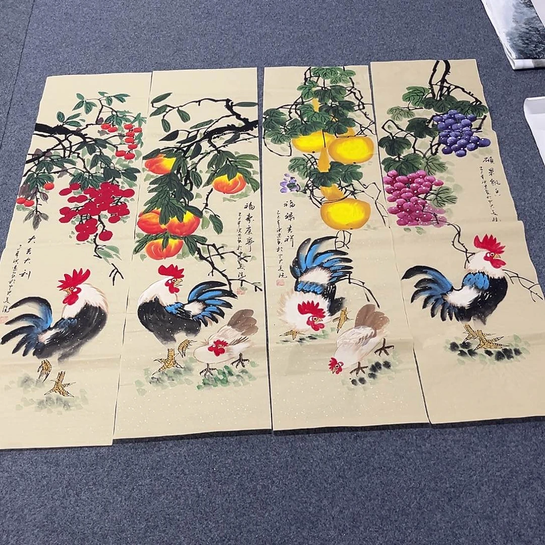 国画国画老师作品
