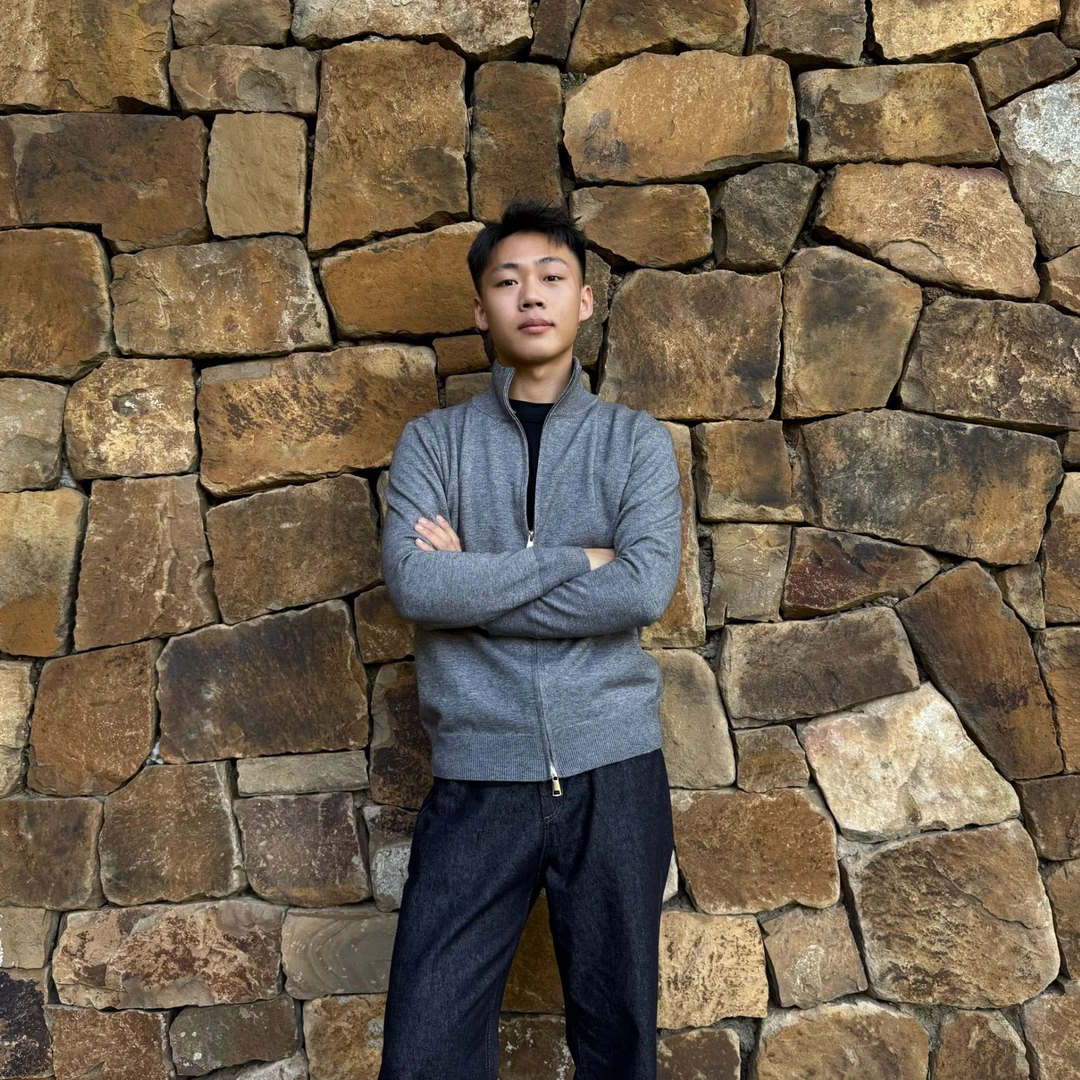 【ST】莫代尔棉开衫毛衣半高领外套老钱风百搭休闲时尚简约外套