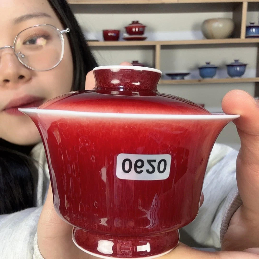 瓷片景德镇郎红陶瓷