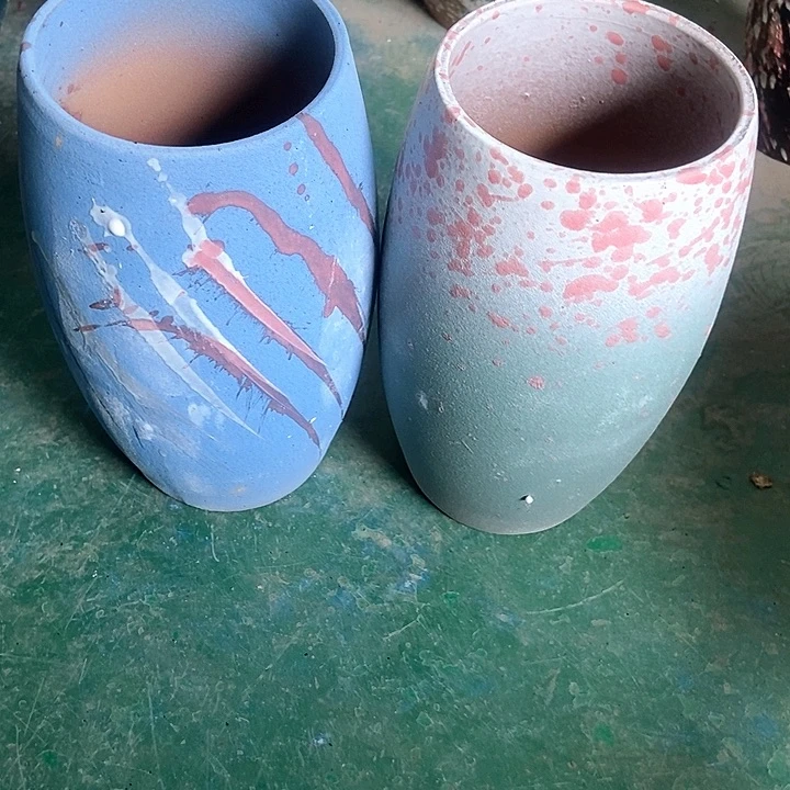 红陶口11。高21。。。