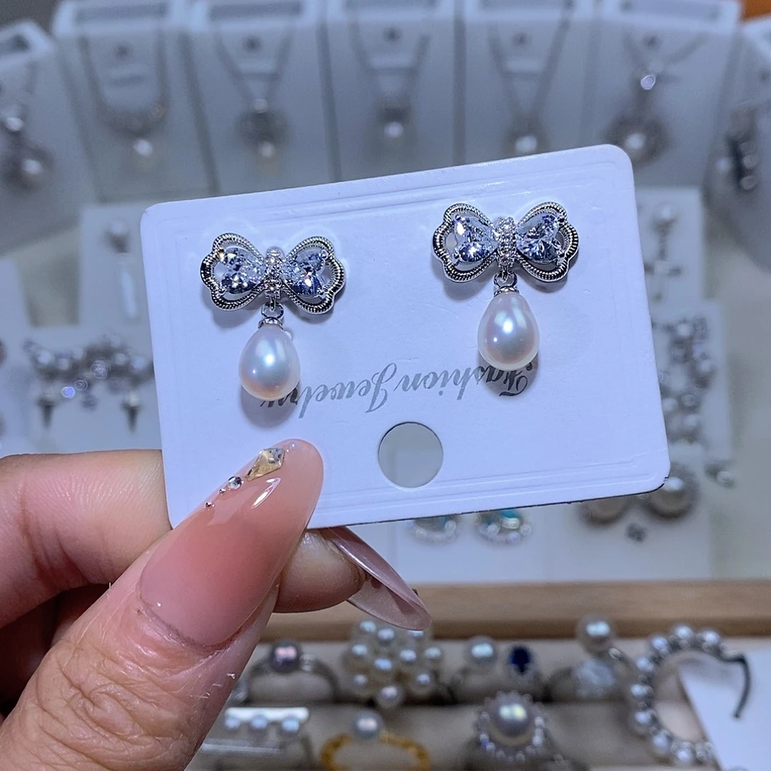 耳饰淡水珍珠未镶嵌