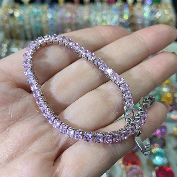 66锆石（处理）手链