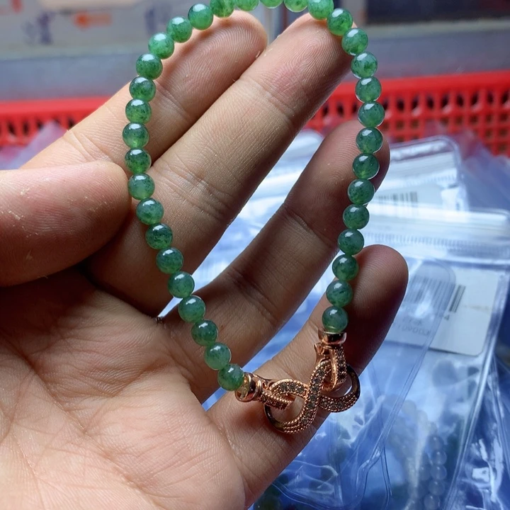 定制翡翠未镶嵌缅甸翡翠a货卡5