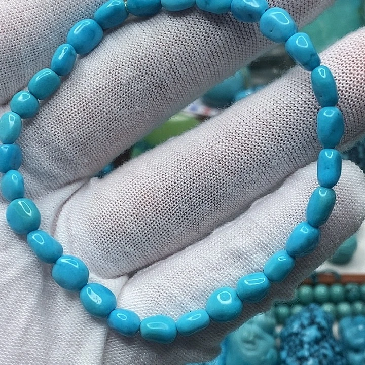 绿松石未镶嵌天然原矿 地大质检