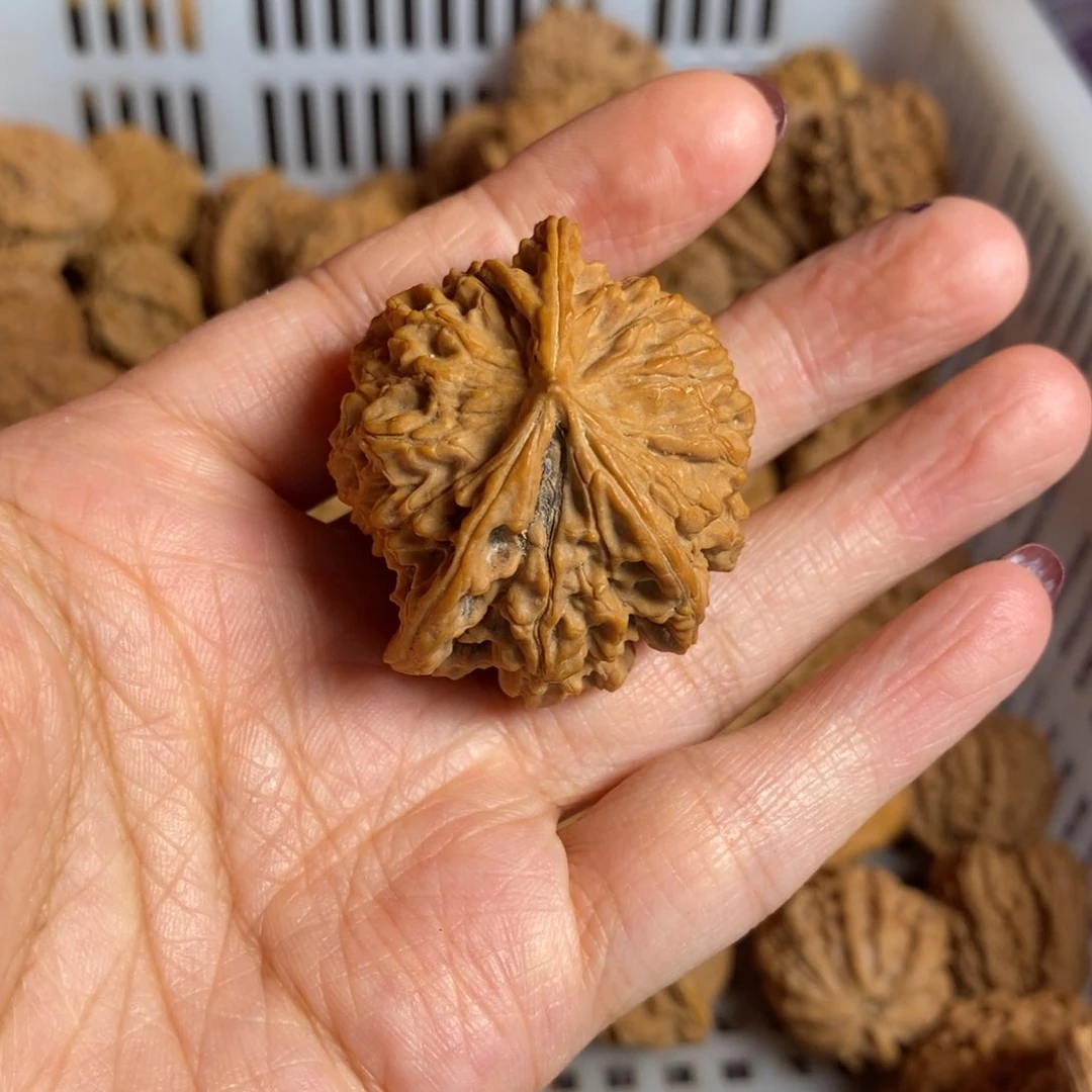 鲁***吃文玩核桃把件文玩