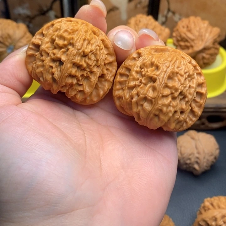 把件文玩核桃597白狮子42+