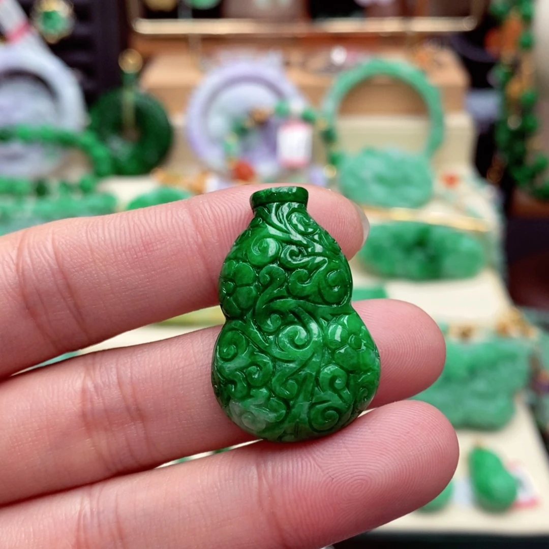 颈饰未镶嵌翡翠翡翠吊坠