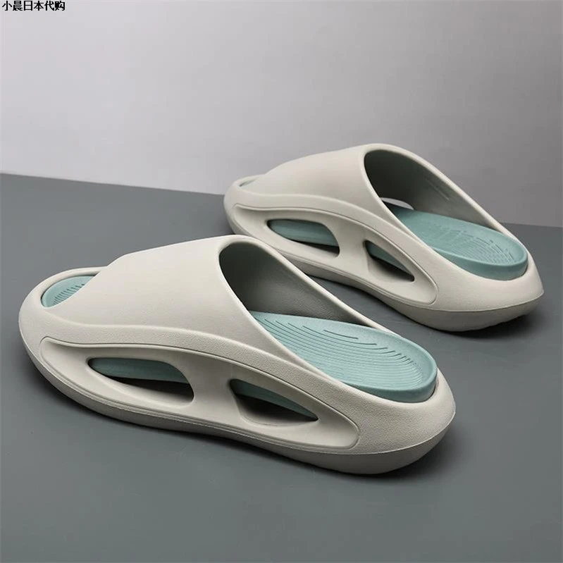 因纳巴敦拖鞋男士夏季踩屎感外穿防滑运动室内软底一字拖