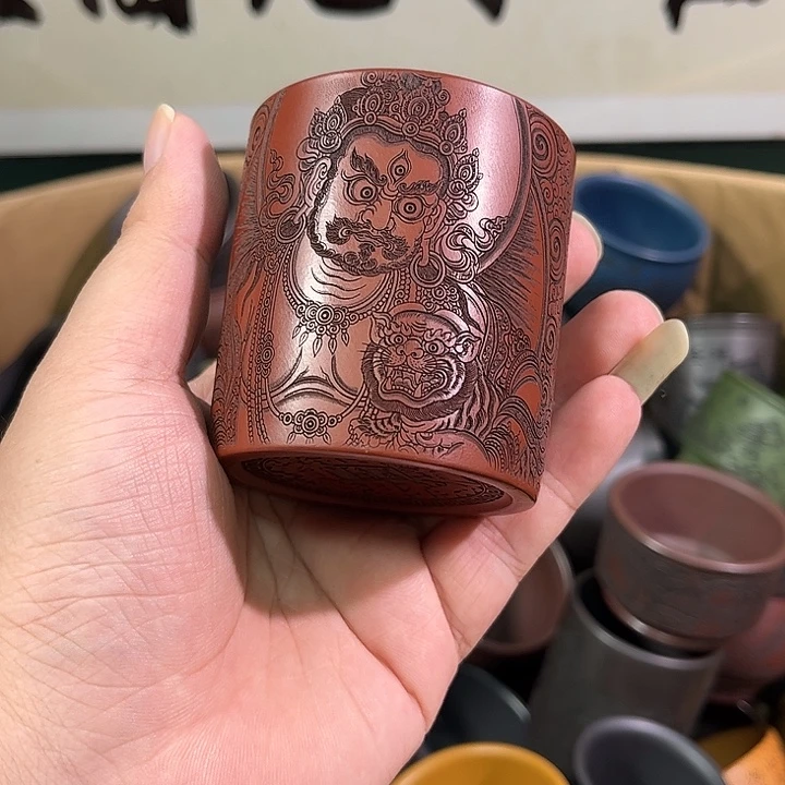 茶杯紫砂全手工紫砂主人杯