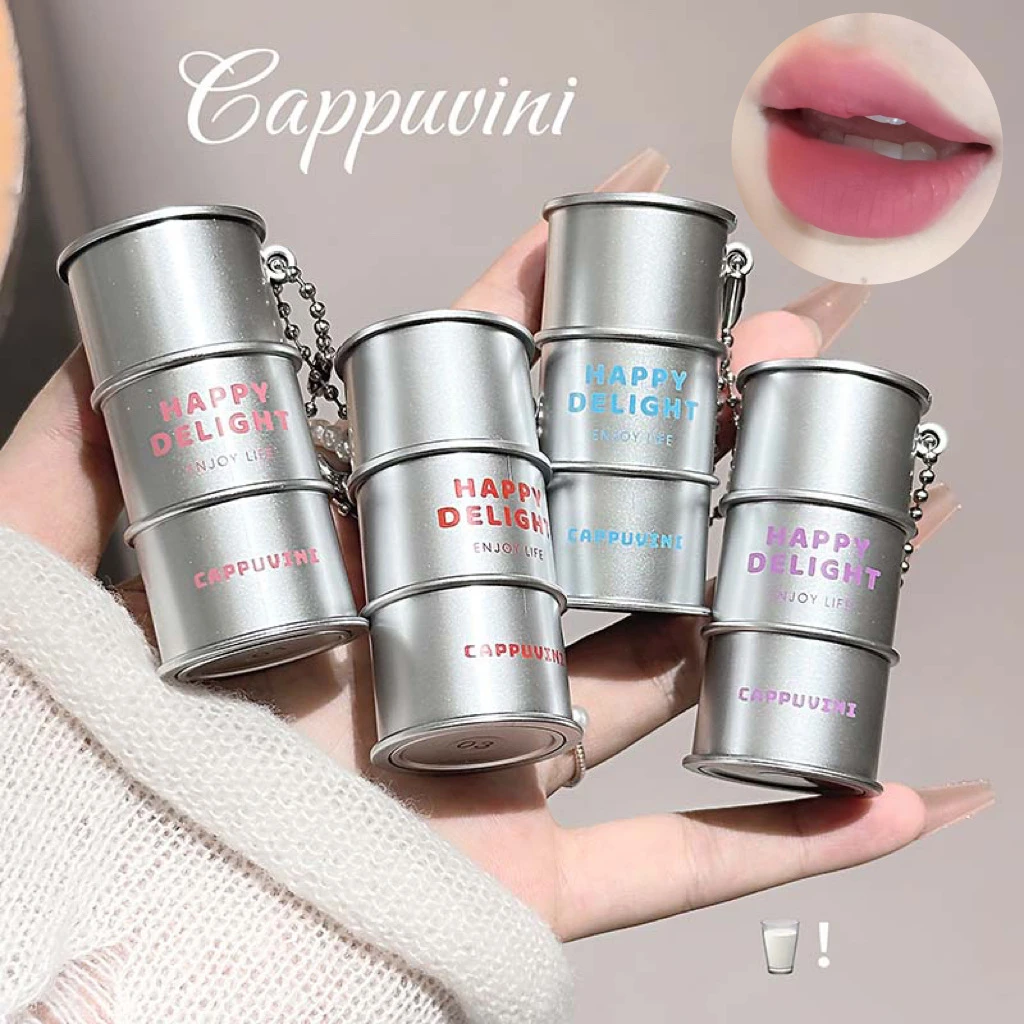 炫酷银管丝绒唇泥 裸色哑光国货跨境学生党唇釉口红美妆