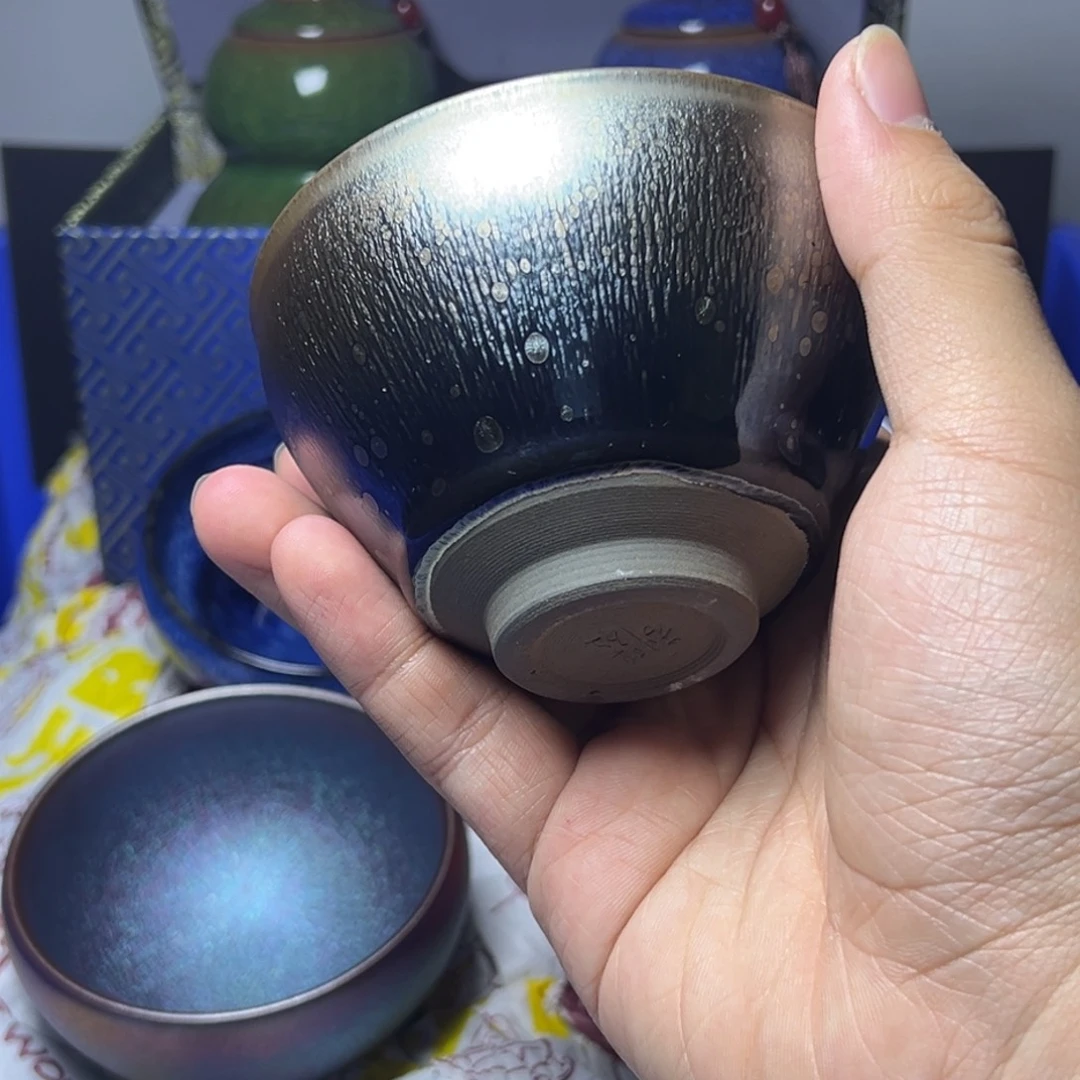 茶盏建阳建盏喝茶主人杯