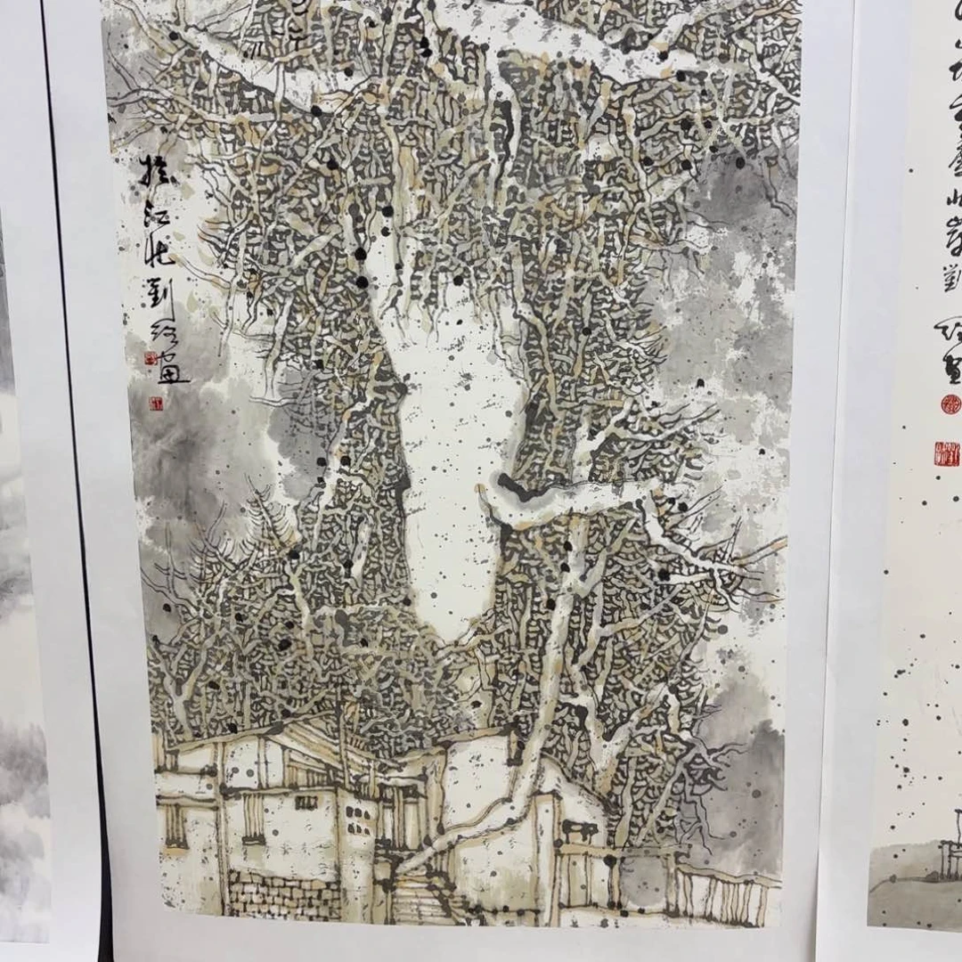 国画鸿*刘璐四尺李欣主播