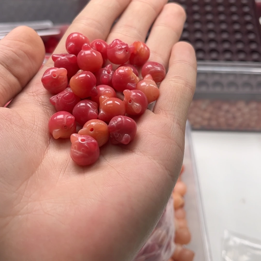 【闪购商品】白玉菩提吊坠q12/20+2颗草莓熊