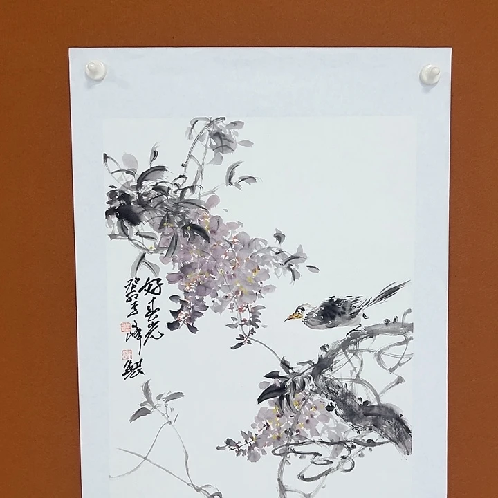 国画李文峰的画作