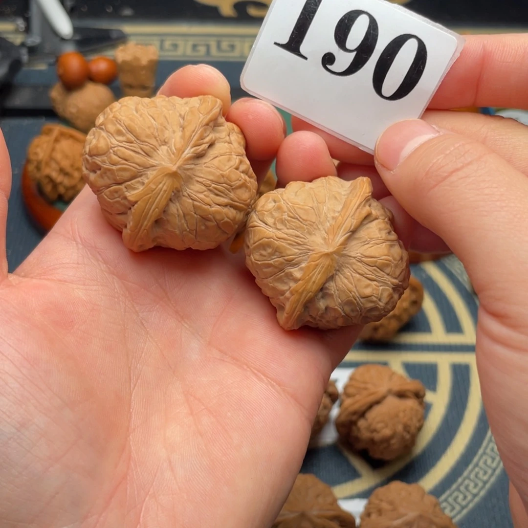 文玩核桃把件40矮壮南瓜190号